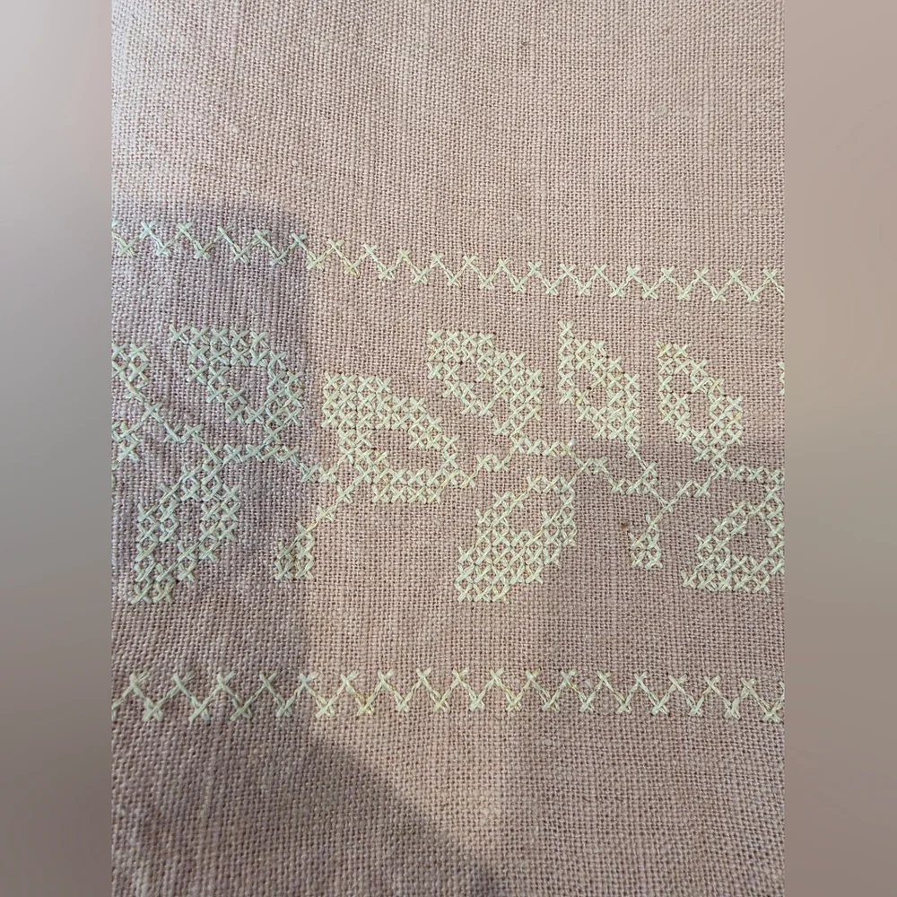 Lot of 8 IKEA Linens Floral Embroidered